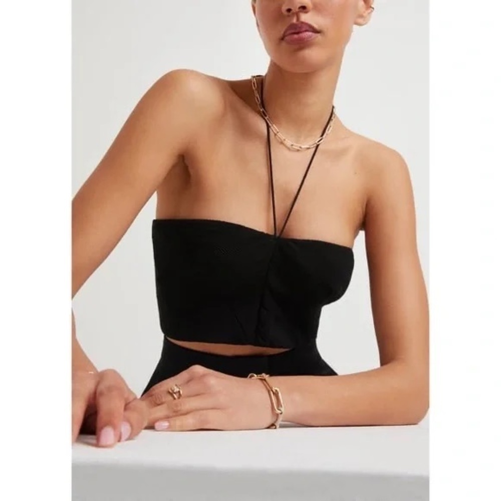 STUAD Kyra top in Black Size 10 NWOT